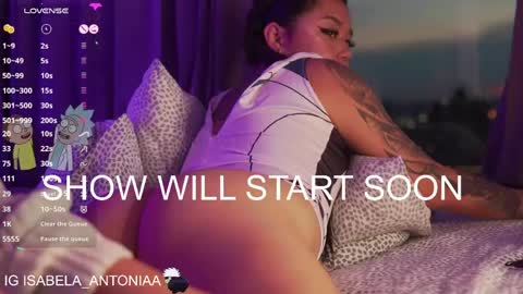 Snapshot of isabela_antonia_ chatting on May 19, 3:07 pm online show from May 19, 3:07 pm