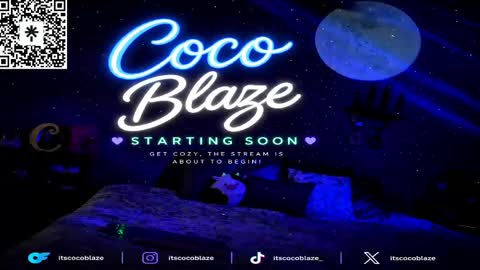 Snapshot of itscocoblaze chatting on May 18, 2:51 am CoCo Blaze online show from May 18, 2:51 am