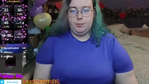 Snapshot of jannet_star chatting on February 10, 2:26 pm Jannet online show from February 10, 2:26 pm