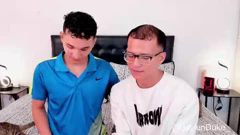 Snapshot of jaylen_and_duke chatting on July 20, 11:12 am Jaylen and duke online show from July 20, 11:12 am