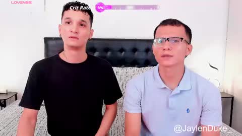 Snapshot of jaylen_and_duke chatting on July 23, 11:08 am Jaylen and duke online show from July 23, 11:08 am