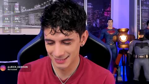 Snapshot of jeickdawson chatting on January 21, 1:39 am Jeick online show from January 21, 1:39 am