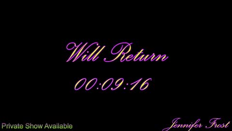 Snapshot of jenniferfrost chatting on April 12, 5:07 pm Jenni online show from April 12, 5:07 pm