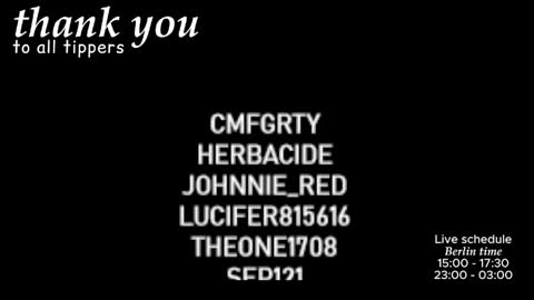 Jenny online show from May 16, 1:57 am