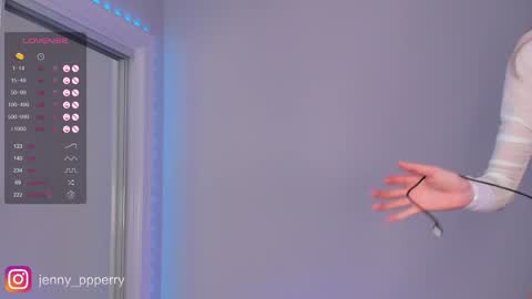 Jenny  Instagram jenny ppperry  NEXT LIVE TUESDAY  online show from December 28, 11:37 pm