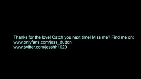 Snapshot of jess_dutton chatting on December 29, 8:04 pm Jessica online show from December 29, 8:04 pm