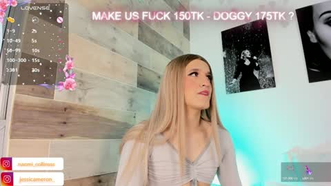 Snapshot of jessicameron chatting on December 25, 10:16 pm JESSI AND NAOMI online show from December 25, 10:16 pm