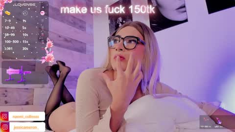 Snapshot of jessicameron chatting on January 11, 11:34 am JESSI AND NAOMI online show from January 11, 11:34 am