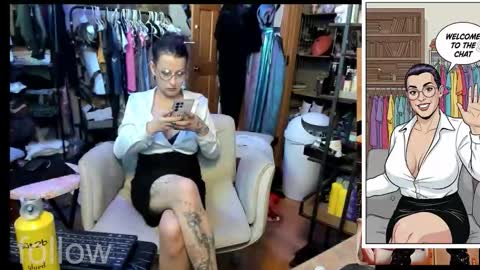 seductress Cyber Succubus online show from October 10, 11:15 pm