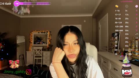 Snapshot of jinny_gold chatting on January 2, 3:19 pm MY NEW INSTA jinny goldy online show from January 2, 3:19 pm