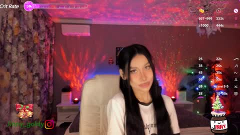 Snapshot of jinny_gold chatting on January 4, 1:10 pm MY NEW INSTA jinny goldy online show from January 4, 1:10 pm