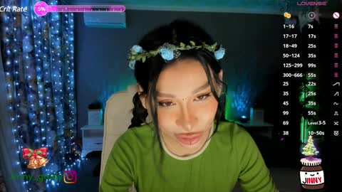 Snapshot of jinny_gold chatting on January 6, 4:02 pm MY NEW INSTA jinny goldy online show from January 6, 4:02 pm
