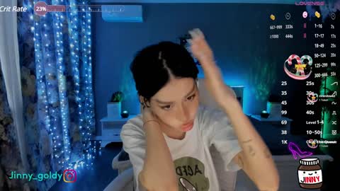 Snapshot of jinny_gold chatting on January 17, 2:39 am MY NEW INSTA jinny goldy online show from January 17, 2:39 am