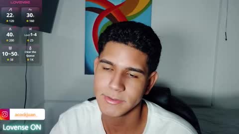 Snapshot of juanacock_2 chatting on October 14, 1:50 am Juan online show from October 14, 1:50 am