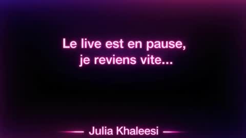 Julia Khaleesii online show from February 14, 6:59 pm