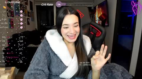 Snapshot of julidavila chatting on January 27, 4:41 am Jeimy Help me to reach 100 thumbs up online show from January 27, 4:41 am