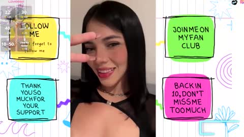 Snapshot of julietariverss chatting on November 16, 10:10 am Julieta online show from November 16, 10:10 am