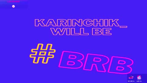 Snapshot of karinchik_ chatting on September 30, 6:46 pm Karina online show from September 30, 6:46 pm