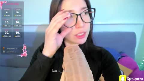 Snapshot of karla_honey_ chatting on November 26, 12:22 am Karla online show from November 26, 12:22 am