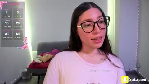 Snapshot of karla_honey_ chatting on December 1, 8:47 pm Karla online show from December 1, 8:47 pm