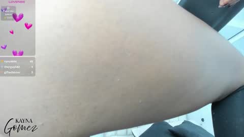 Snapshot of kayna_gomez chatting on October 30, 7:47 pm Kayna online show from October 30, 7:47 pm