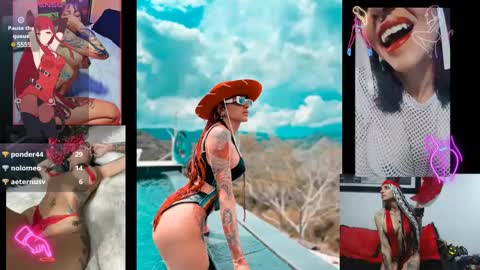 Snapshot of khaleesy13 chatting on January 2, 7:55 am khaleesy online show from January 2, 7:55 am