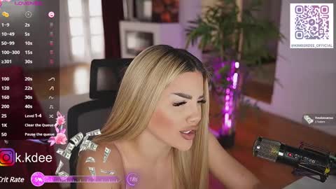 kimberdeee online show from February 27, 12:45 pm
