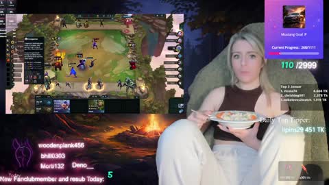 Snapshot of kimilee22 chatting on January 12, 2:56 am Wolfs Girl online show from January 12, 2:56 am