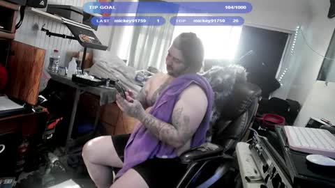 Snapshot of kinkybiguy14 chatting on November 17, 6:35 pm Kinky Cassie online show from November 17, 6:35 pm