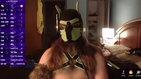 kinkywolf87 online show from October 21, 3:40 am