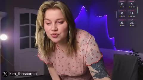 Snapshot of kira_citro chatting on November 23, 12:54 am Kira NEXT STREAM December 4 5pm CET 11am EST online show from November 23, 12:54 am