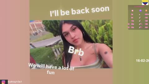 Kortneyhills - Aries online show from February 17, 2:19 am