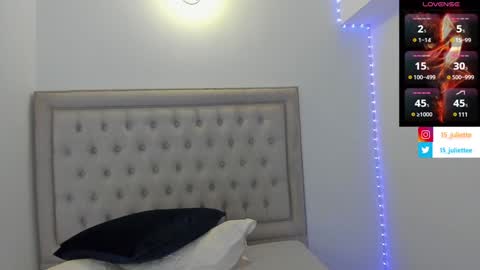 Snapshot of kristy_calderon chatting on February 8, 1:11 am Juliette online show from February 8, 1:11 am