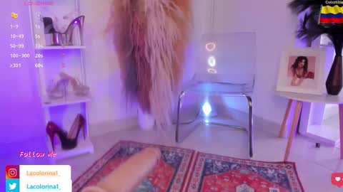 Snapshot of lacolorina_ chatting on October 17, 7:05 pm Colorina online show from October 17, 7:05 pm