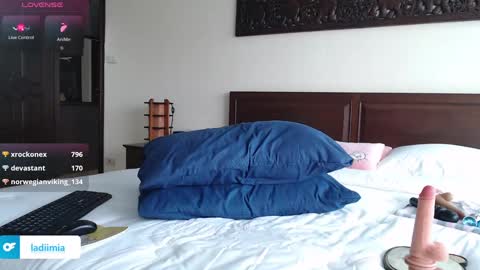 Snapshot of ladii_mia chatting on December 5, 1:36 am Mia online show from December 5, 1:36 am