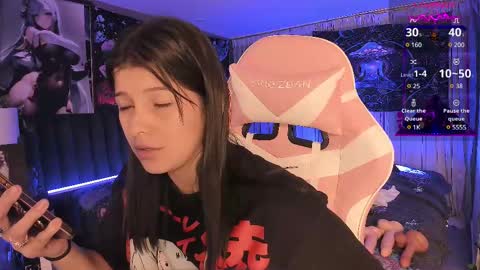 Snapshot of lanakyutt chatting on February 22, 12:27 am L A N A online show from February 22, 12:27 am