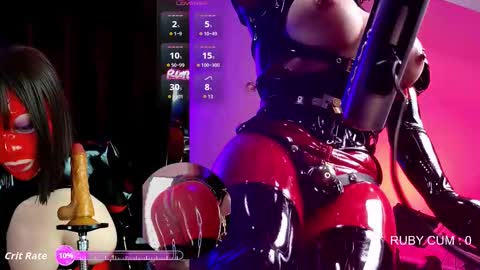 Latex Ruby online show from February 13, 1:45 am