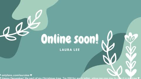 Snapshot of laura_lee chatting on December 14, 1:44 am Laura Lee. online show from December 14, 1:44 am