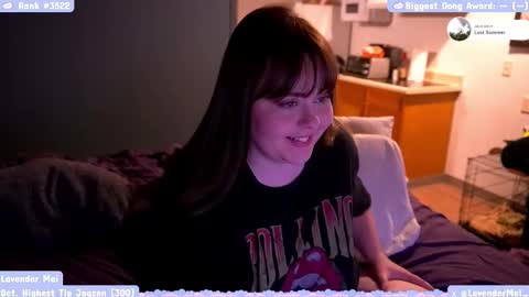 LavenderMei online show from October 27, 12:15 am