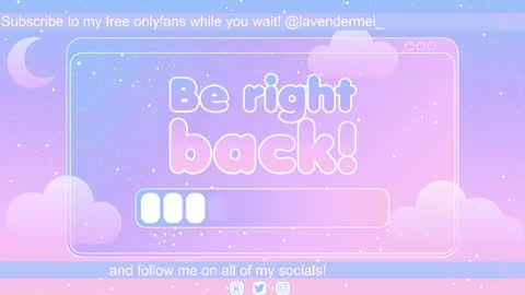 LavenderMei online show from May 7, 7:08 pm