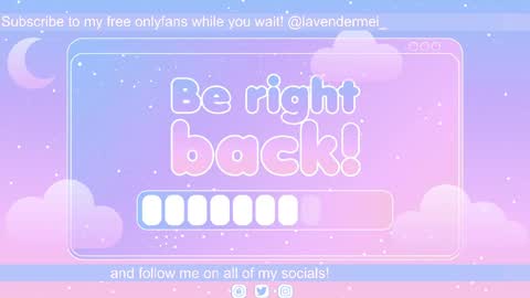 LavenderMei online show from May 10, 10:26 pm