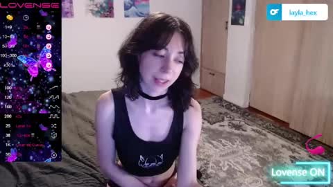 Snapshot of layla_hex chatting on January 8, 1:53 am Layla Hex online show from January 8, 1:53 am
