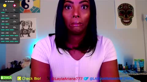 Snapshot of laylaariana69 chatting on June 3, 2:36 am LaylaAriana online show from June 3, 2:36 am