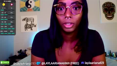 Snapshot of laylaariana69 chatting on June 11, 2:53 am LaylaAriana online show from June 11, 2:53 am