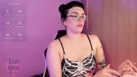 Snapshot of leahghoul666 chatting on February 25, 6:03 am Leah Independent Model OF leahghoul666 online show from February 25, 6:03 am