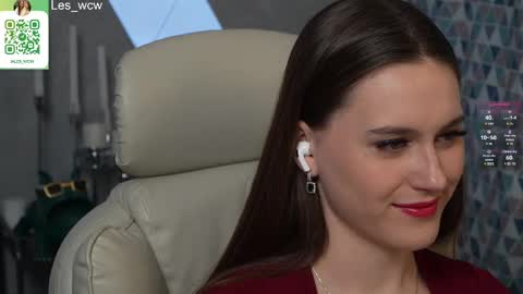 Snapshot of lesliekorfs chatting on March 11, 3:59 am LeslieKorfs online show from March 11, 3:59 am