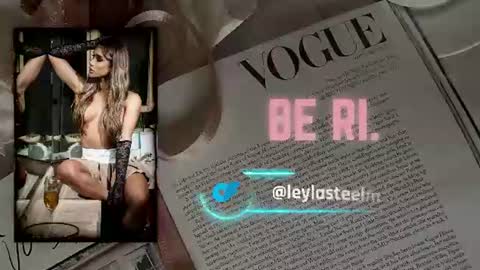 INSTA leylasteel model         online show from July 7, 2:10 pm