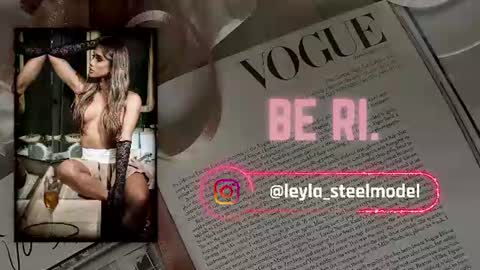 INSTA leylasteel model         online show from July 14, 11:38 am
