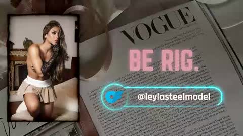 INSTA leylasteel model         online show from July 19, 3:54 am