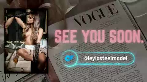 INSTA leylasteel model         online show from July 20, 3:25 pm